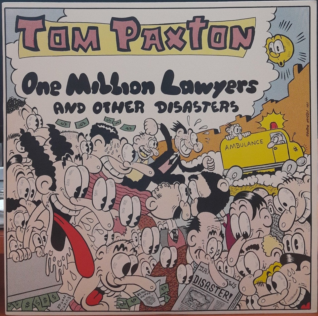 TOM PAXTON - ONE MILLION LAWYERS AND OTHER DISASTERS (1985) - PLAK 2.EL