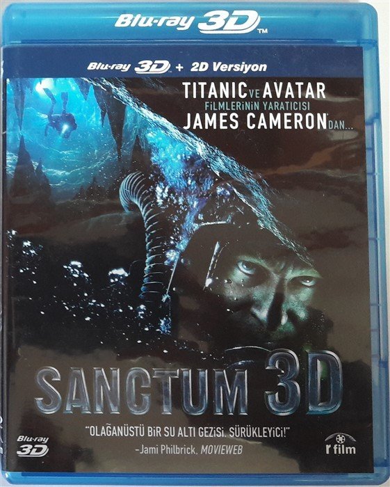 SANCTUM 3D - ALISTER GRIERSON - BLU-RAY 3D + BLU-RAY 2.EL