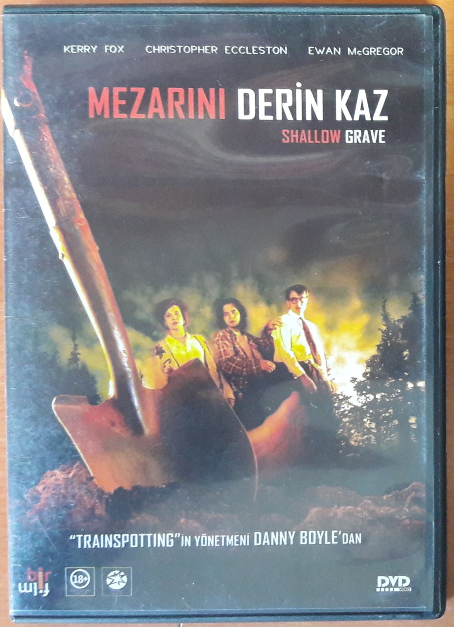 MEZARINI DERİN KAZ - SHALLOW GRAVE - EWAN McGREGOR - DANNY BOYLE - DVD 2.EL