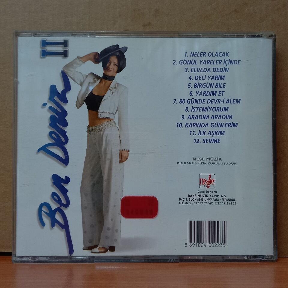 BENDENİZ - BENDENİZ II (1995) - CD 2.EL