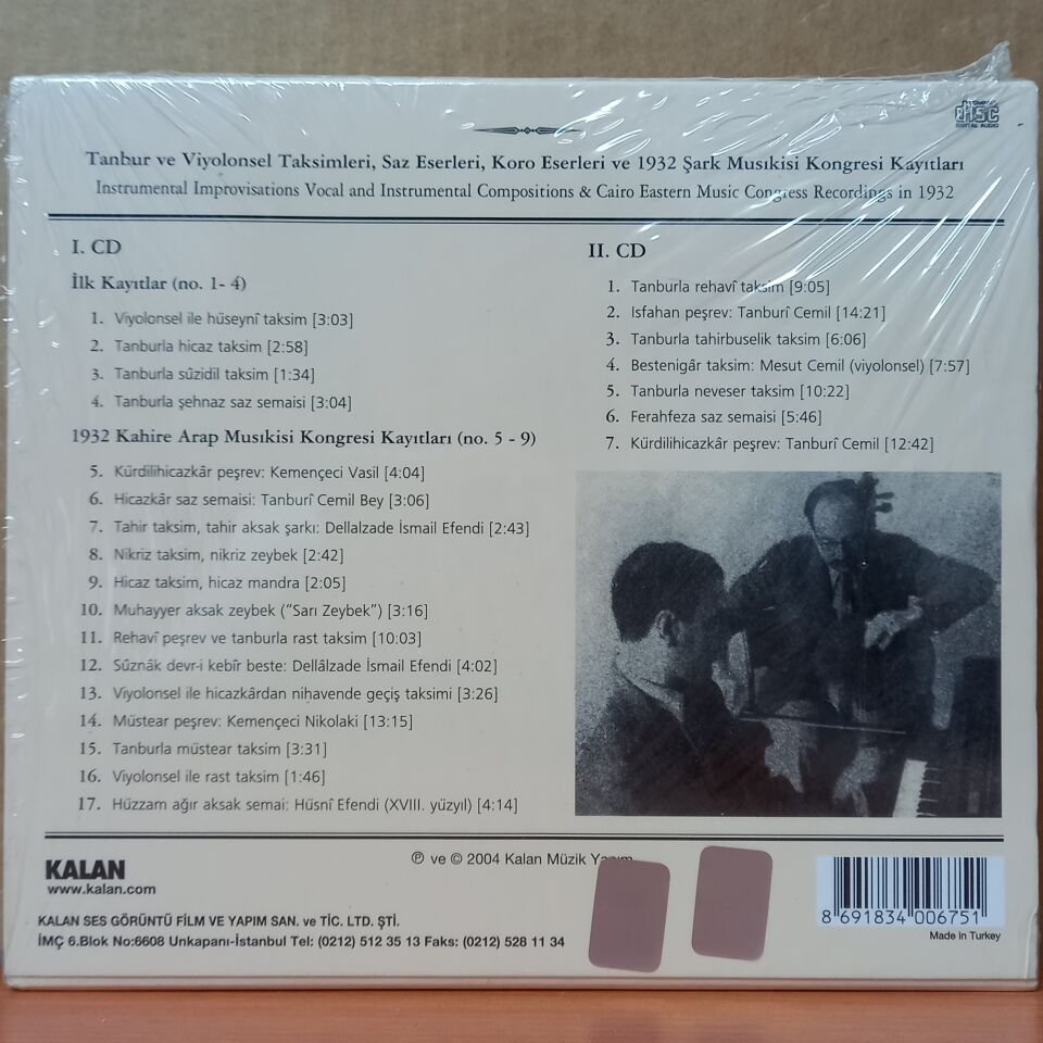 MESUT CEMİL - MESUT CEMİL [1902-1963] (2004) - CD SIFIR