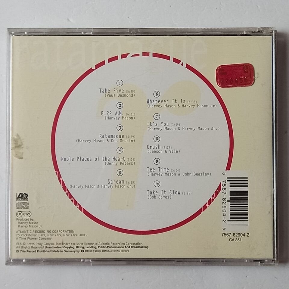 HARVEY MASON – RATAMACUE (1996) - CD 2.EL