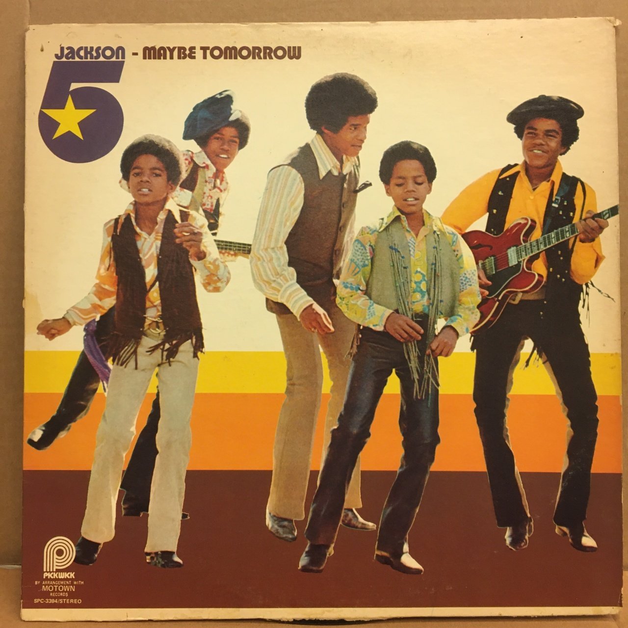 JACKSON 5 - MAYBE TOMORROW 2.EL PLAK MICHAEL JACKSON