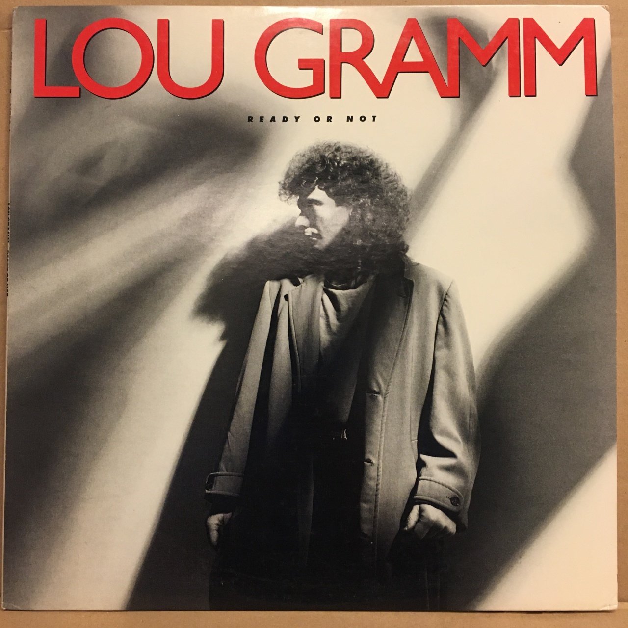 LOU GRAMM (FOREIGNER) - READY OR NOT (1987) - PLAK 2.EL