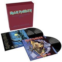 IRON MAIDEN - FEAR OF THE DARK LP + NO PRAYER FOR THE DYING LP + VINYL BOX for 1990 2015 ALBUMS SIFIR