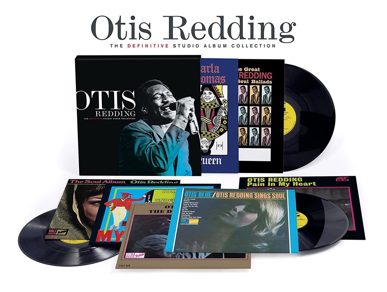OTIS REDDING - DEFINITIVE STUDIO ALBUM COLLECTION (2017) 7LP BOX SIFIR