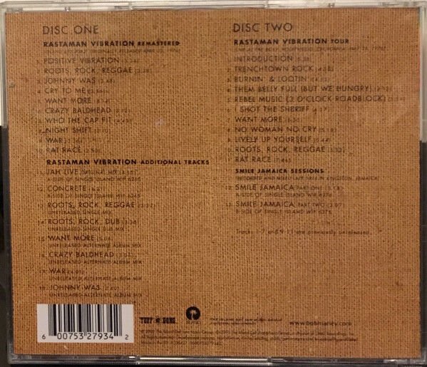 BOB MARLEY & THE WAILERS – RASTAMAN VIBRATION (1976) - 2xCD 2010 DELUXE EDITION AMBALAJINDA SIFIR