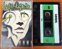WINGER - WINGER (1989) MMY CASSETTE MADE IN TURKEY ''USED'' PAPER LABEL