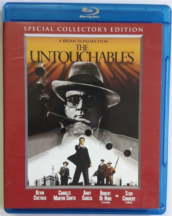 UNTOUCHABLES - DOKUNULMAZLAR - KEVIN COSTNER - ROBERT DE NIRO - ANDY GARCIA - SEAN CONNERY - CHARLES MARTIN SMITH - BRIAN DE PALMA - BLU-RAY 2.EL