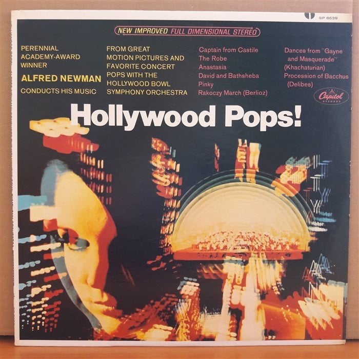 HOLLYWOOD POPS! - ANDREW NEWMAN - LP 2.EL PLAK