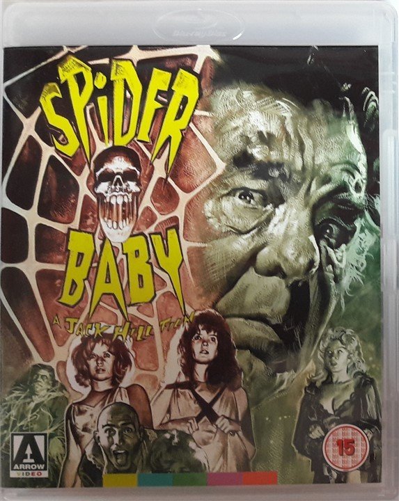 SPIDER BABY - JACK HILL - BLU-RAY 2.EL TR ALTYAZI YOKTUR