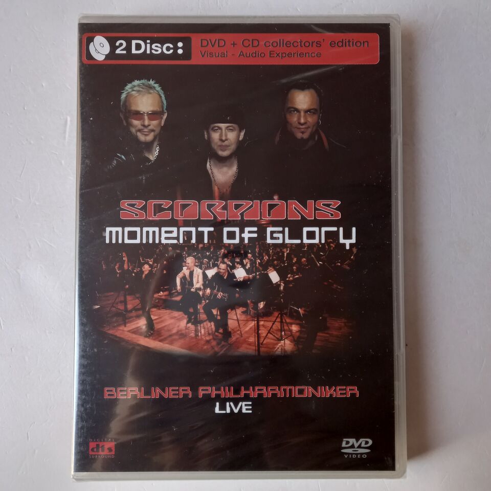 SCORPIONS & BERLINER PHILHARMONIKER – MOMENT OF GLORY / LIVE (2008) - DVD AMBALAJINDA SIFIR