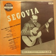 ANDRES SEGOVIA - MUSIC OF ALBENIZ & GRANADOS, GUITAR RECITAL (1949) 2.EL PLAK