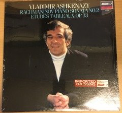 RACHMANINOV PIANO CONCERTO NO.2 ETUDES TABLEAUX ASHKENAZY 1982 SIFIR PLAKPLAK