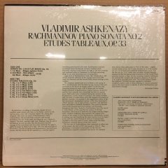 RACHMANINOV PIANO CONCERTO NO.2 ETUDES TABLEAUX ASHKENAZY 1982 SIFIR PLAKPLAK