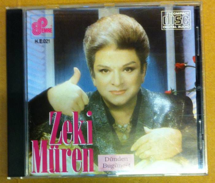 ZEKİ MÜREN - DÜNDEN BUGÜNE 4  2.EL CD