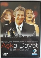 AŞKA DAVET - SHALL WE DANCE? - RICHARD GERE - JENNIFER LOPEZ - SUSAN SARANDON - DVD 2.EL