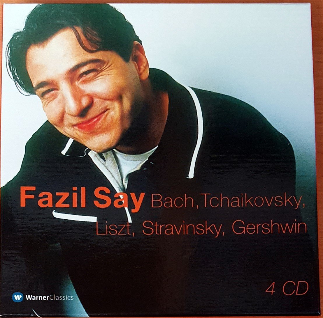 FAZIL SAY - BACH, TCHAIKOVSKY, LISZT, STRAVINSKY, GERSHWIN 4CD 2.EL