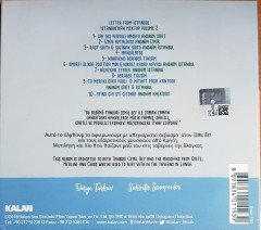 DERYA TÜRKAN & SOKRATIS SINOPOULOS - İSTANBUL'DAN MEKTUP VOLUME II / LETTER FROM ISTANBUL VOLUME II (2018) KALAN MÜZİK CD 2.EL