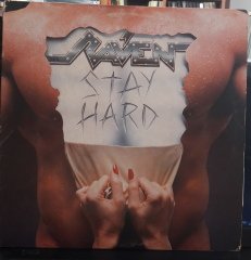 RAVEN - STAY HARD (1985) - PLAK 2.EL