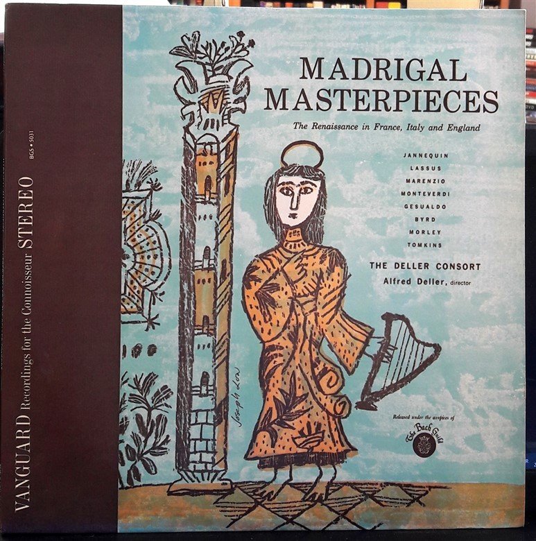 MADRIGAL MASTERPIECES, THE DELLER CONSORT, ALFRED DELLER - PLAK 2.EL