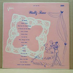 WALTZ TIME / VARSITY SALON ORCHESTRA - LP 2.EL PLAK