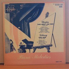CHOPIN, DEBUSSY - ARTHUR SANFORD & CARLO VIDUSSO (1951) - LP 2.EL PLAK