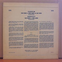 CHOPIN, DEBUSSY - ARTHUR SANFORD & CARLO VIDUSSO (1951) - LP 2.EL PLAK