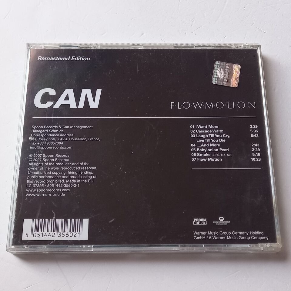 CAN – FLOW MOTION (1976) - CD 2007 REISSUE 2.EL