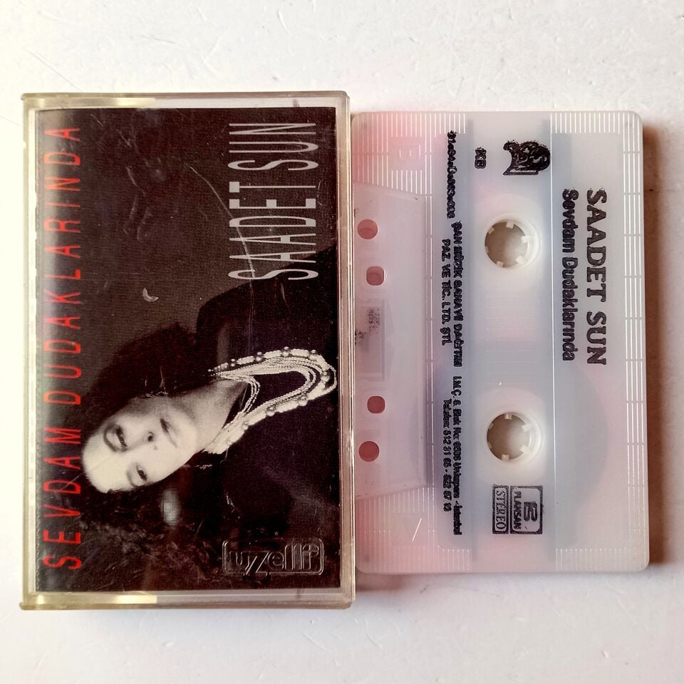 SAADET SUN - SEVDAM DUDAKLARINDA (1991) - KASET 2.EL