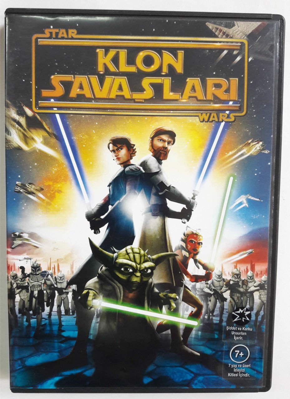 STAR WARS THE CLONE WARS - KLON SAVAŞLARI - DVD 2.EL