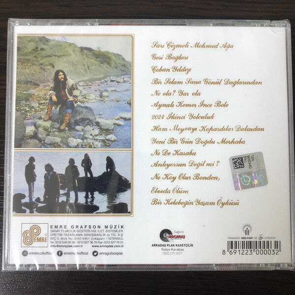 BARIŞ MANÇO – SAKLA SAMANI GELİR ZAMANI / BEN BİLİRİM (1979) - CD REMASTERED 2020 REISSUE JEWEL CASE AMBALAJINDA SIFIR