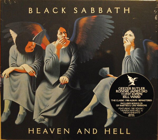 BLACK SABBATH – HEAVEN AND HELL (1980) - 2CD REMASTERED 2022 REISSUE DELUXE EDITION DIGIPAK AMBALAJINDA SIFIR