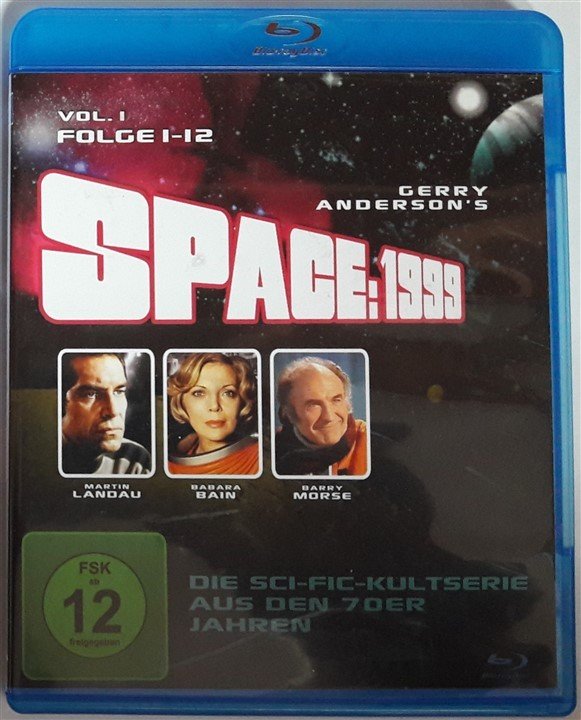 SPACE:1999 VOL.1 1-12 - GERRY ANDERSON - BLU-RAY 2.EL TR ALTYAZI YOKTUR