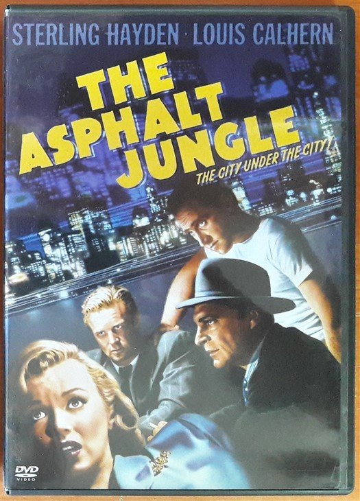 THE ASPHALT JUNGLE - STERLING HAYDEN - DVD 2.EL 1. BÖLGE TR ALTYAZI YOKTUR