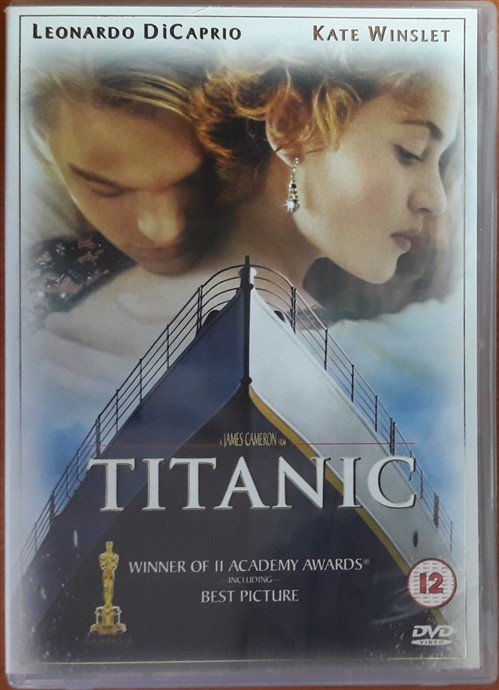 TITANIC - LEONARDO DiCAPRIO - KATE WINSLET - JAMES CAMERON - DVD 2.EL TR ALTYAZI YOKTUR