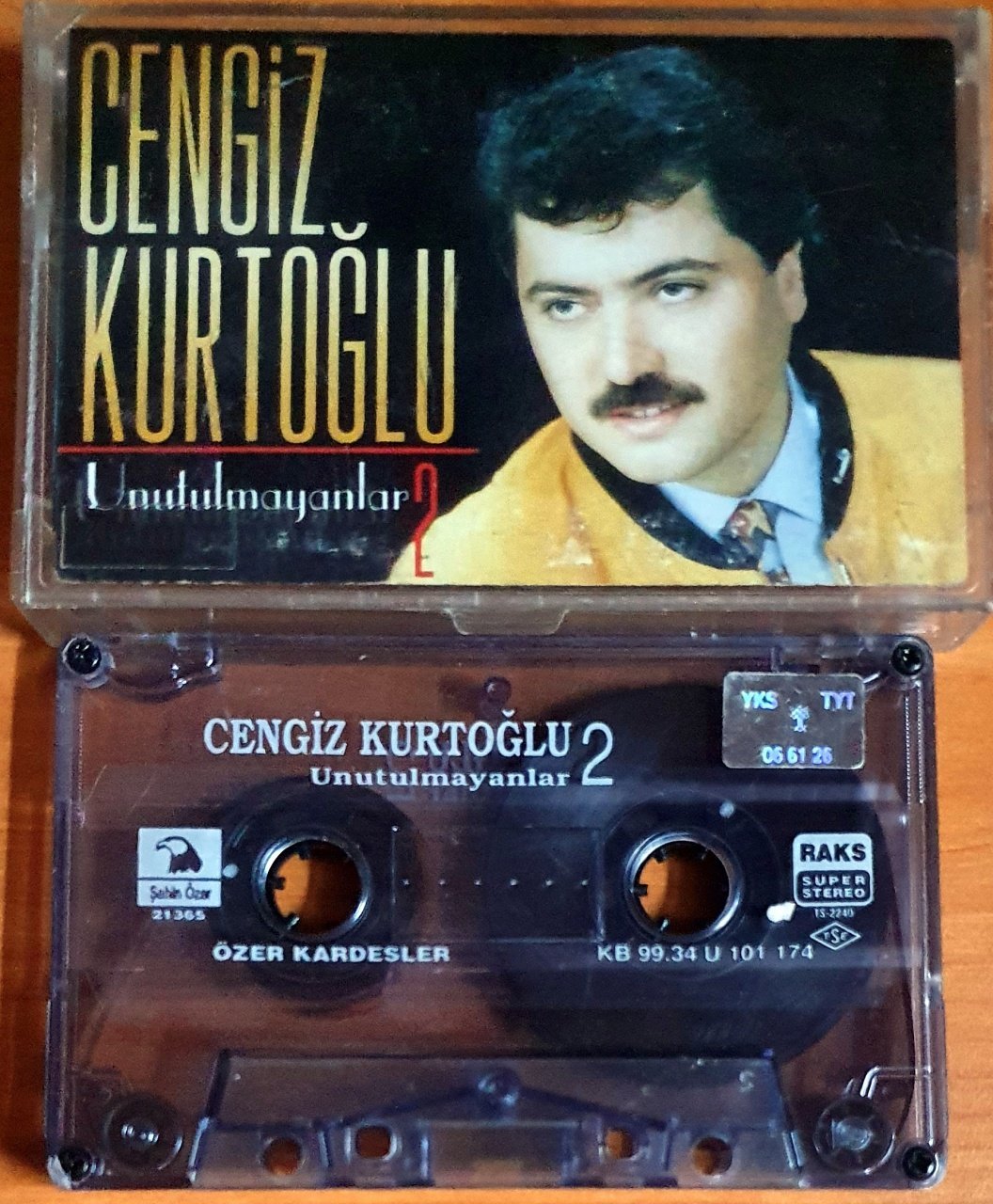 CENGİZ KURTOĞLU - UNUTULMAYANLAR 2 (1999) - KASET 2.EL