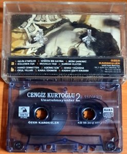 CENGİZ KURTOĞLU - UNUTULMAYANLAR 2 (1999) - KASET 2.EL