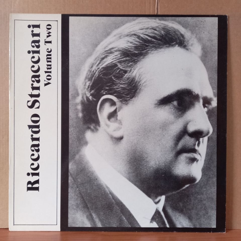 RICCARDO STRACCIARI - VOLUME TWO / VERDI, MEYERBEER, TOSTI, DENZA, ROSSINI - LP 2.EL PLAK