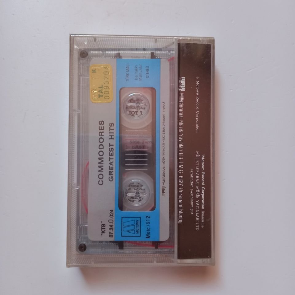 COMMODORES - GREATEST HITS (1987) - KASET SIFIR
