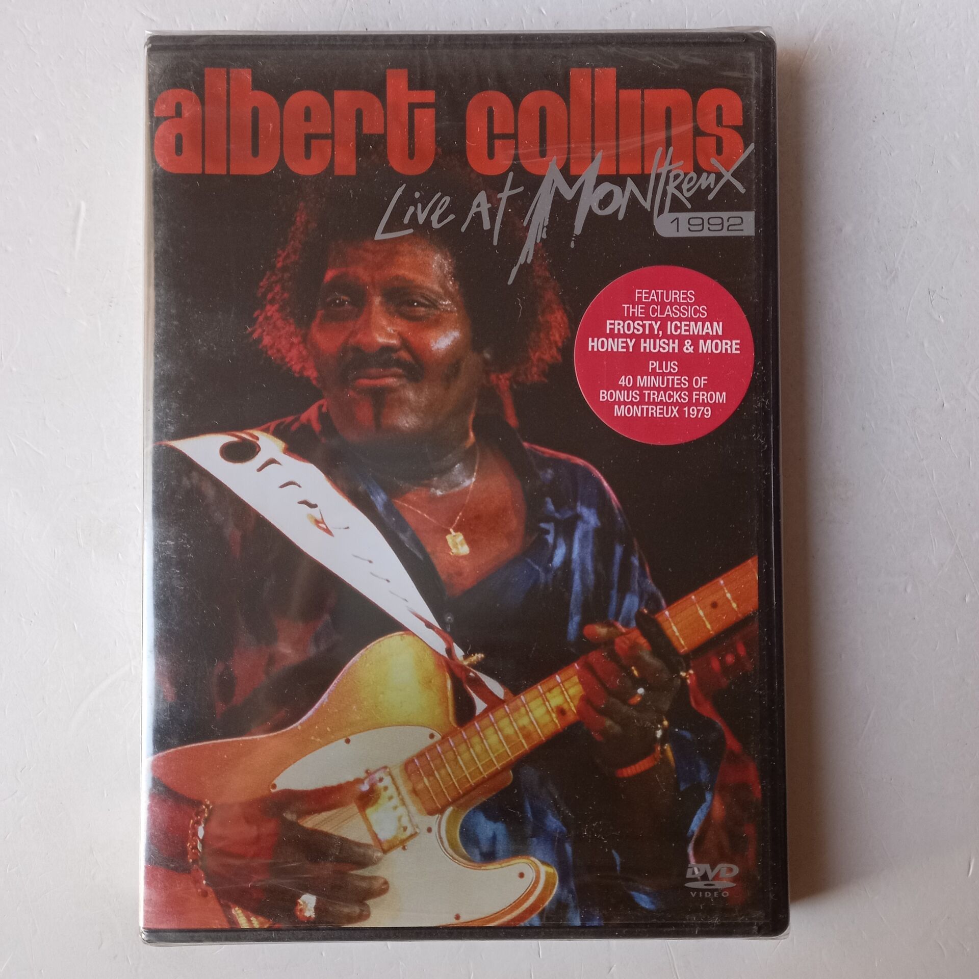 ALBERT COLLINS – LIVE AT MONTREUX 1992 (2008) - DVD AMBALAJINDA SIFIR