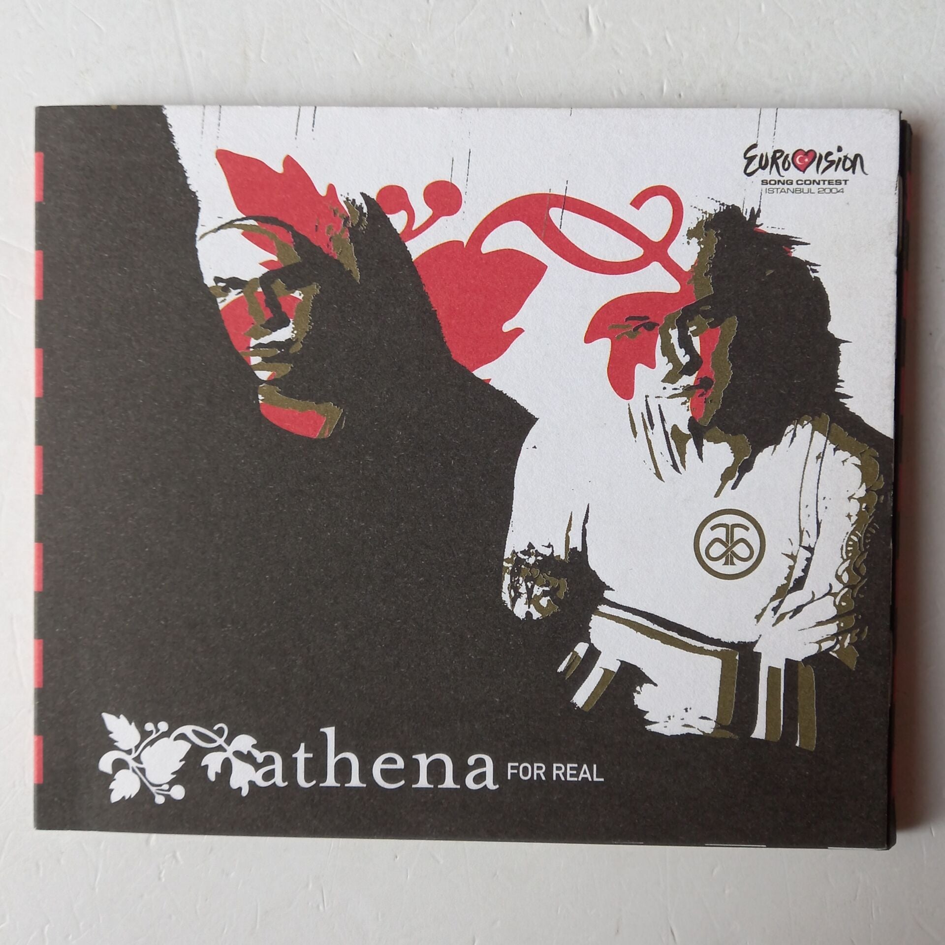 ATHENA – FOR REAL (2004) - CD DIGIPAK PROMO SINGLE 2.EL