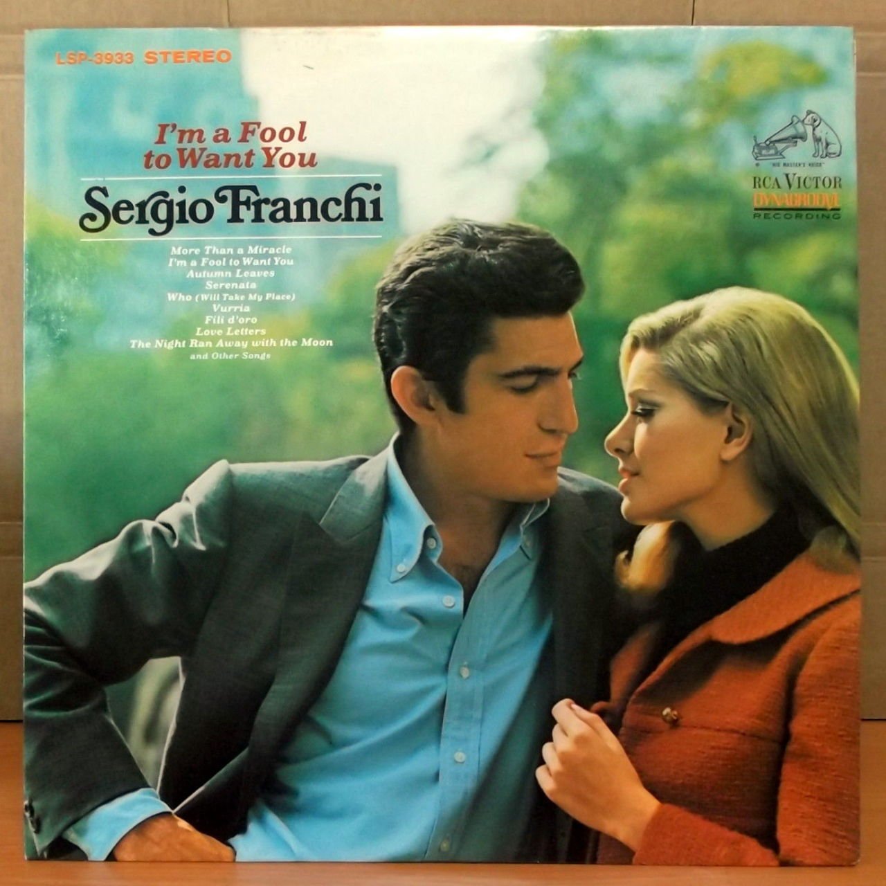 SERGIO FRANCHI - I'M A FOOL TO WANT YOU LP 2.EL