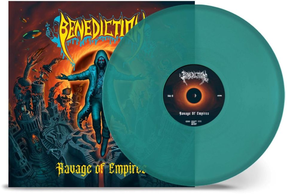 BENEDICTION - RAVAGE OF EMPIRES (2025) - LP GREEN COLOURED VINYL EDITION DEATH METAL SIFIR PLAK