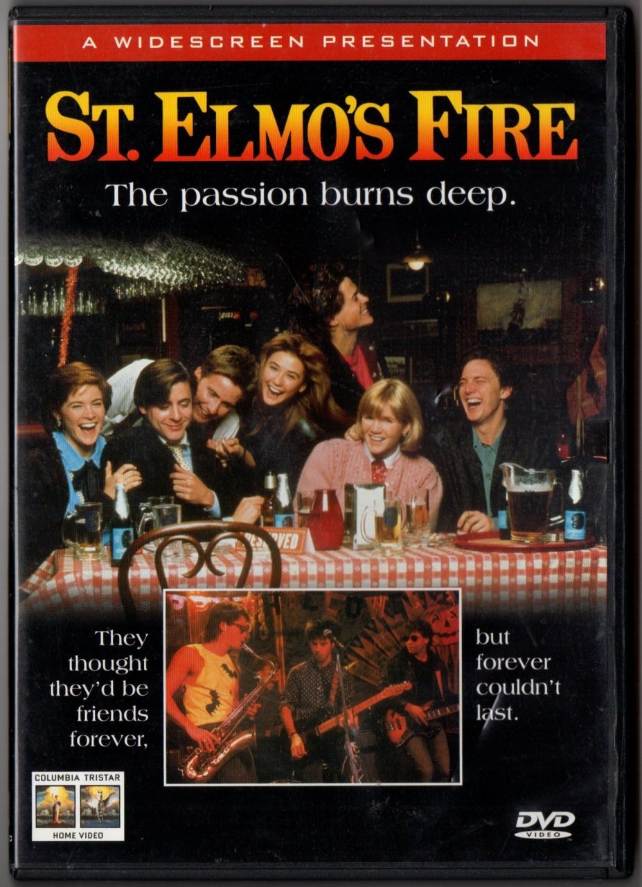 ST. ELMO'S FIRE - EMILIO ESTEVEZ - ROB LOWE - JOEL SCHUMACHER - DVD 2.EL