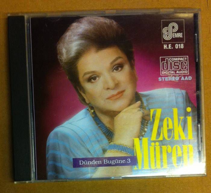 ZEKİ MÜREN - DÜNDEN BUGÜNE 3 CD 2.EL