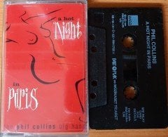 PHIL COLLINS BIG BAND - A HOT NIGHT IN PARIS (1999) BALET CASSETTE MADE IN TURKEY ''USED''