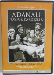 ADANALI TAYFUR KARDEŞLER - ÖZTÜRK SERENGİL - TÜRKAN ŞORAY - EFKAN EFEKAN - ZAFER DAVUTOĞLU - DVD 2.EL
