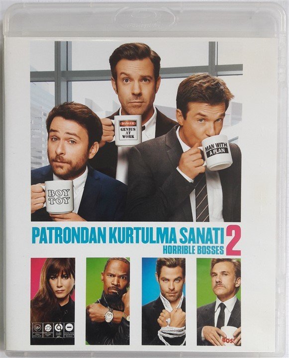 HORRIBLE BOSSES 2 - PATRONDAN KURTULMA SANATI 2 - JASON BATEMAN - CHARLIE DAY - JENNIFER ANISTON - JAMIE FOXX - BLU-RAY 2.EL