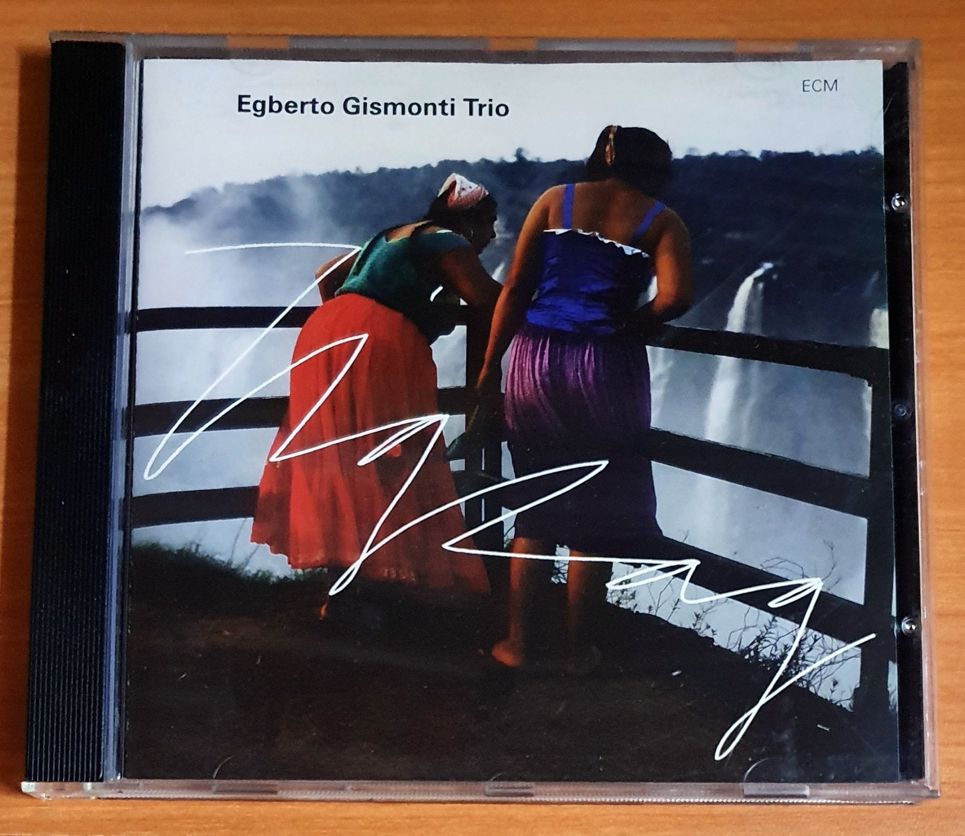 EGBERTO GISMONTI TRIO - ZIGZAG (1996) - CD ECM RECORDS 2.EL